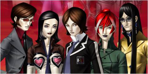 Persona 2's cast