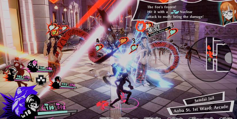 persona 5 strikers battle