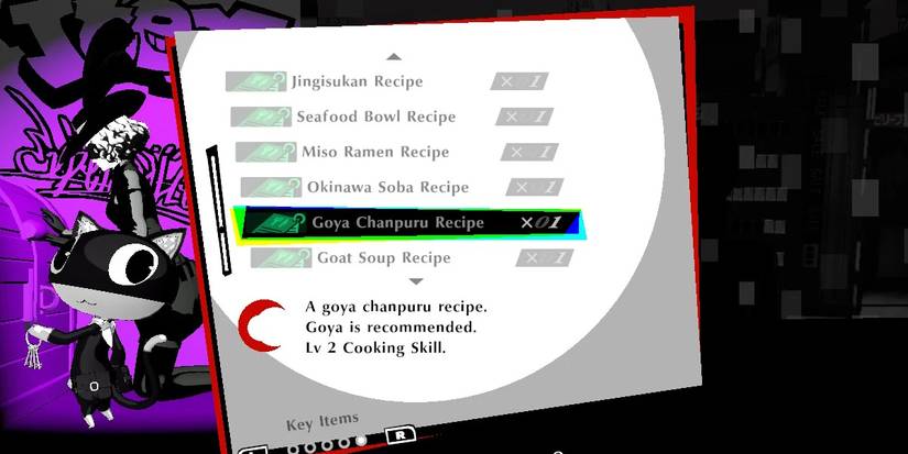 persona 5 strikers recipe