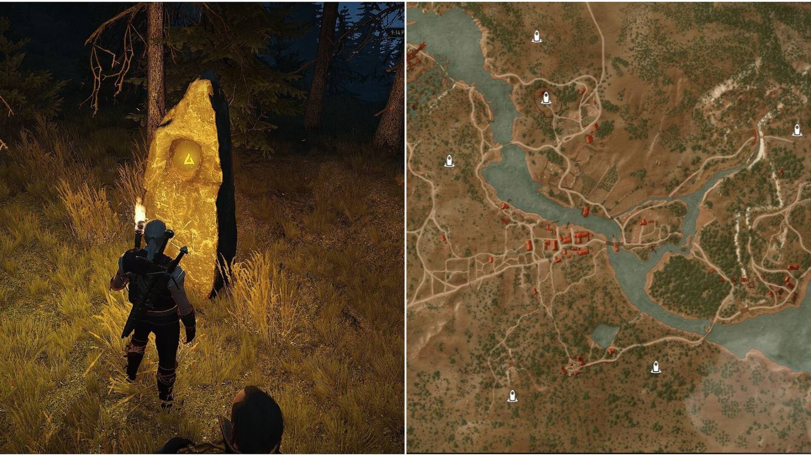 Witcher 3 White Orchard Places of Power