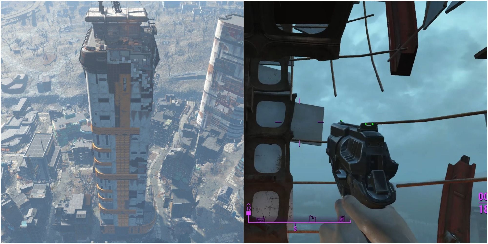 Fallout 4 Trinity Tower Outside Inside