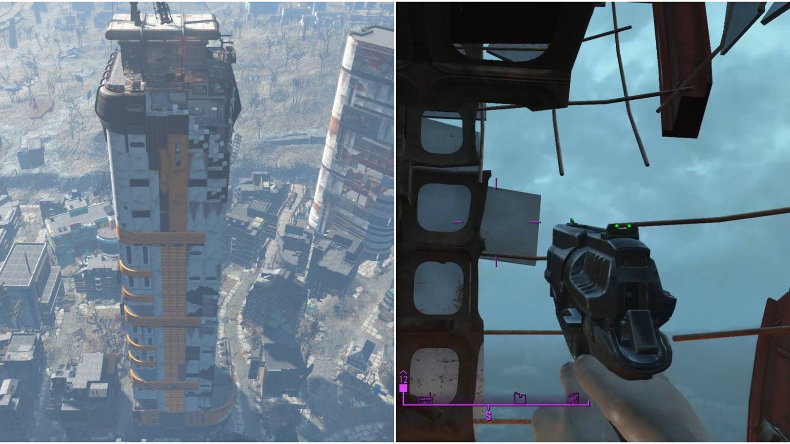 Fallout 4 Trinity Tower Outside Inside