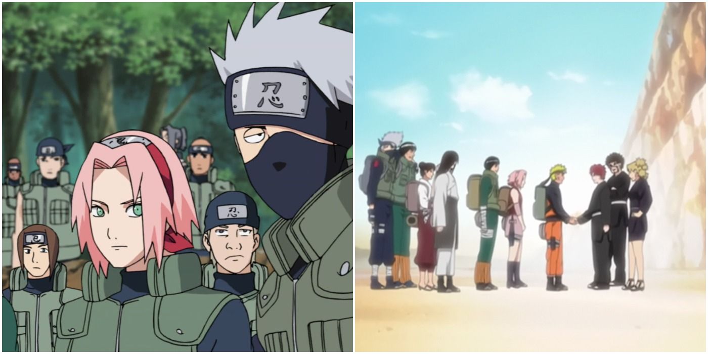 Naruto - Sakura Haruno Teams Naruto Shippuden Kakashi