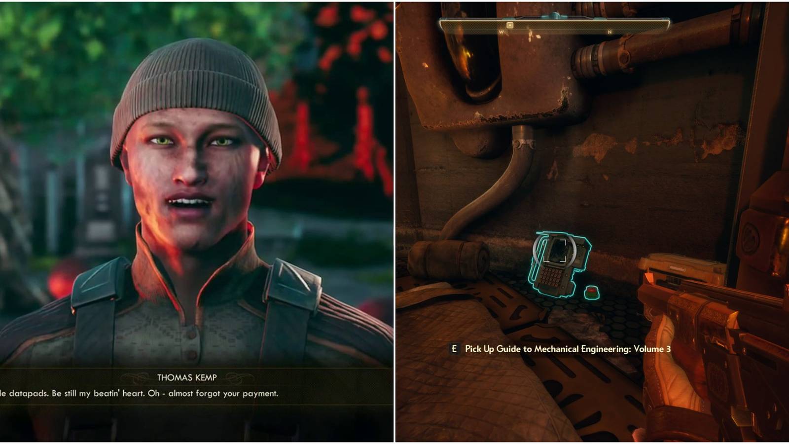 A Frightened Engineer Quest Outer Worlds