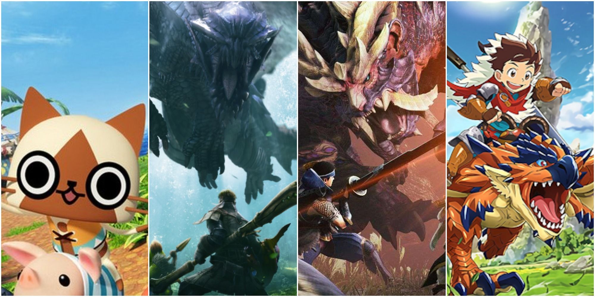 Best 5 Monster Hunter Anime & Top 3 Monster Hunter Games