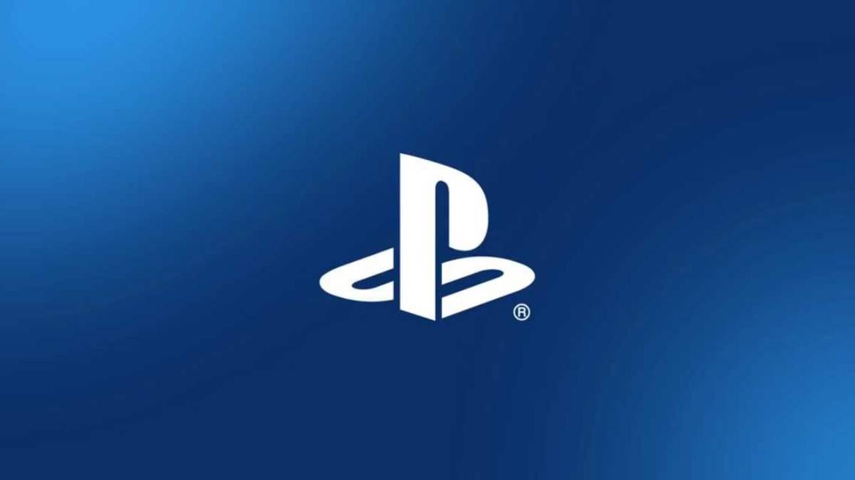 playstation logo blue background