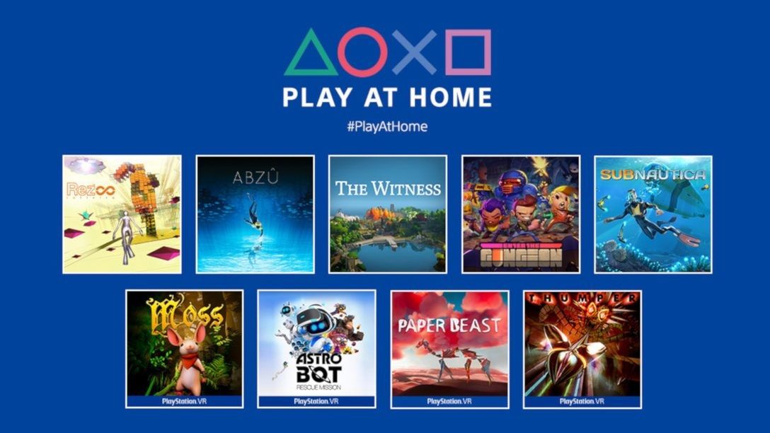 playstation play at home games march april 2021