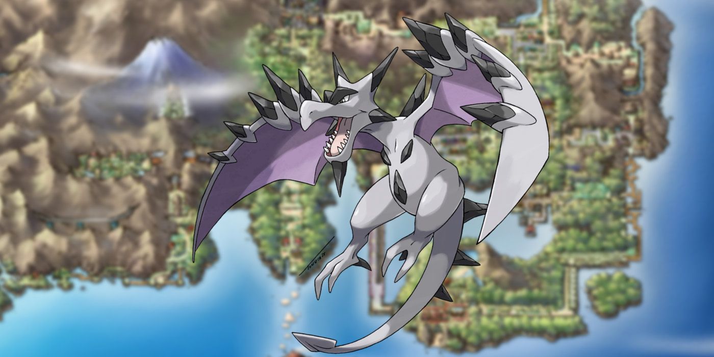 Shiny Mega Aerodactyl Raid-Evolution Pokemon Go Mountain Event