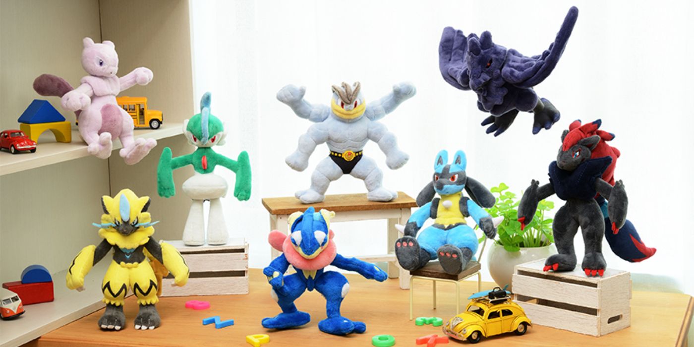 New Posable Pokemon Plushes Go Up For PreOrder