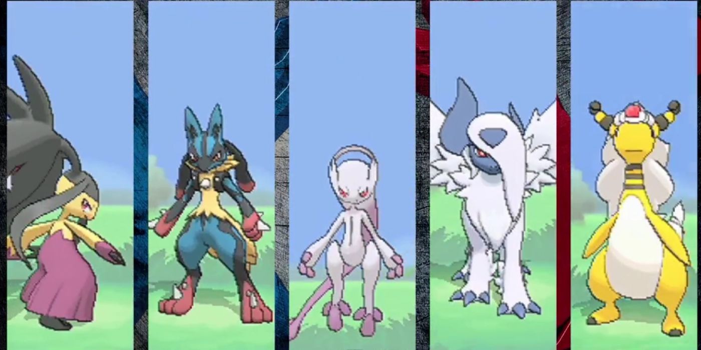 mega evolution pokemon x and y