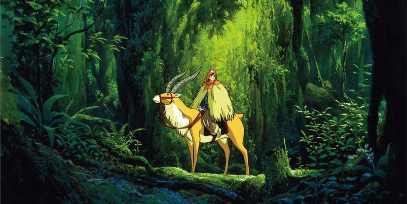 studio ghibli princess mononoke