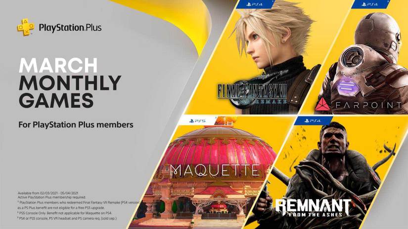 ps plus march