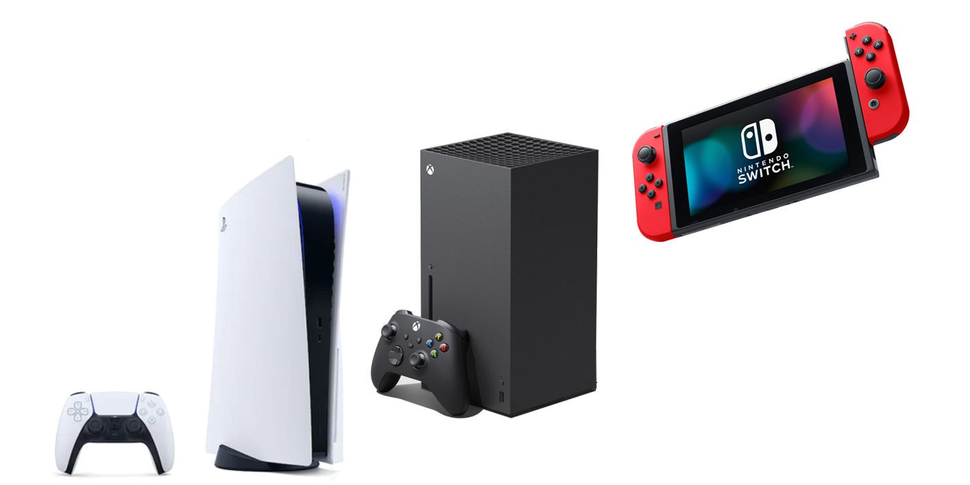 ps5 xbox series x nintendo switch consoles