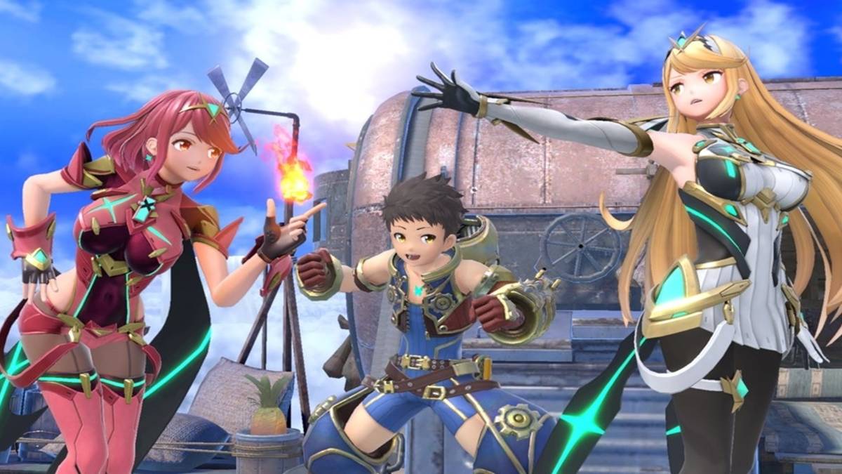 pyra mythra smash bros ultimate release time:date