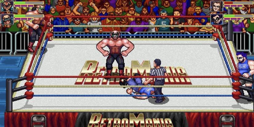 retromania wrestling gameplay