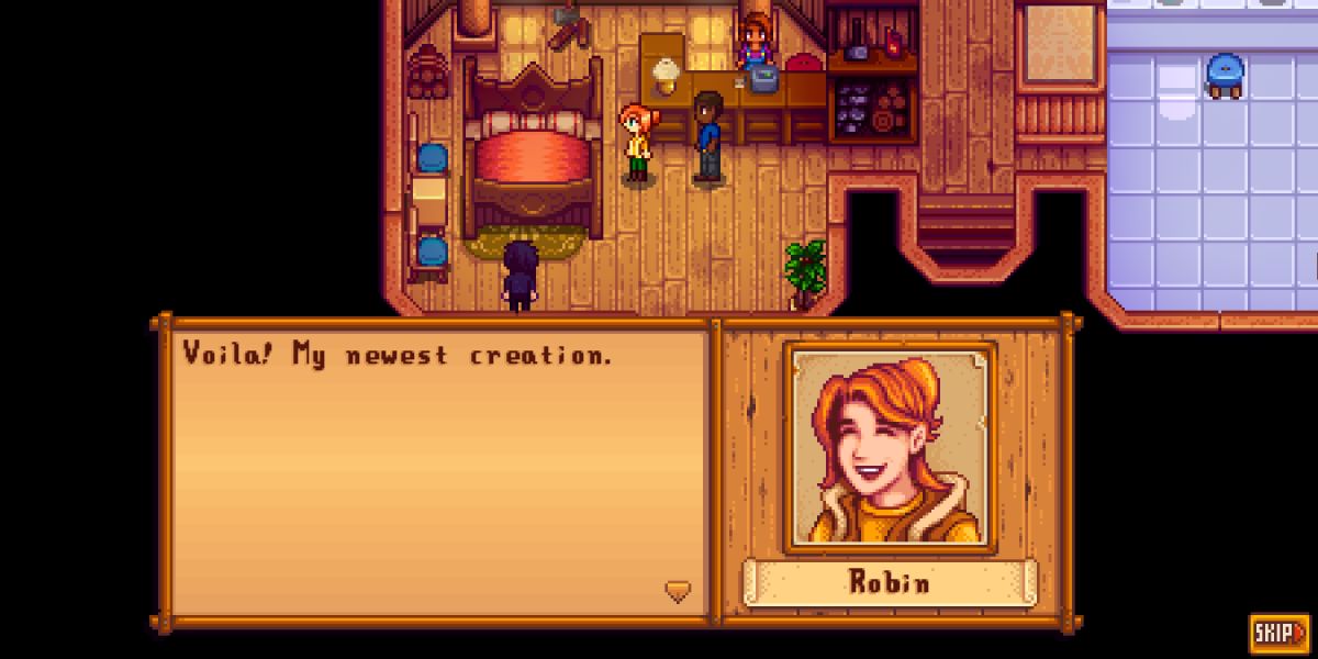 Robin in one of her cutscenes