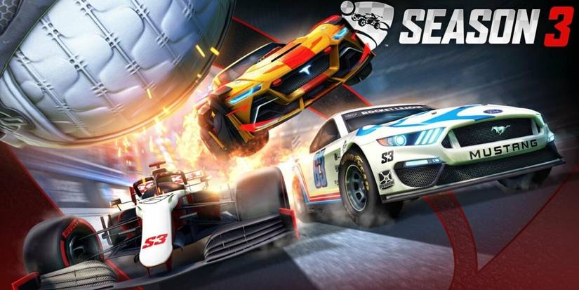 Rocket League Season 3 Crossover with NASCAR and F1