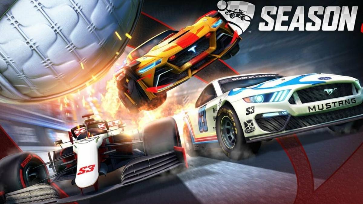 Rocket League Season 3 Crossover with NASCAR and F1