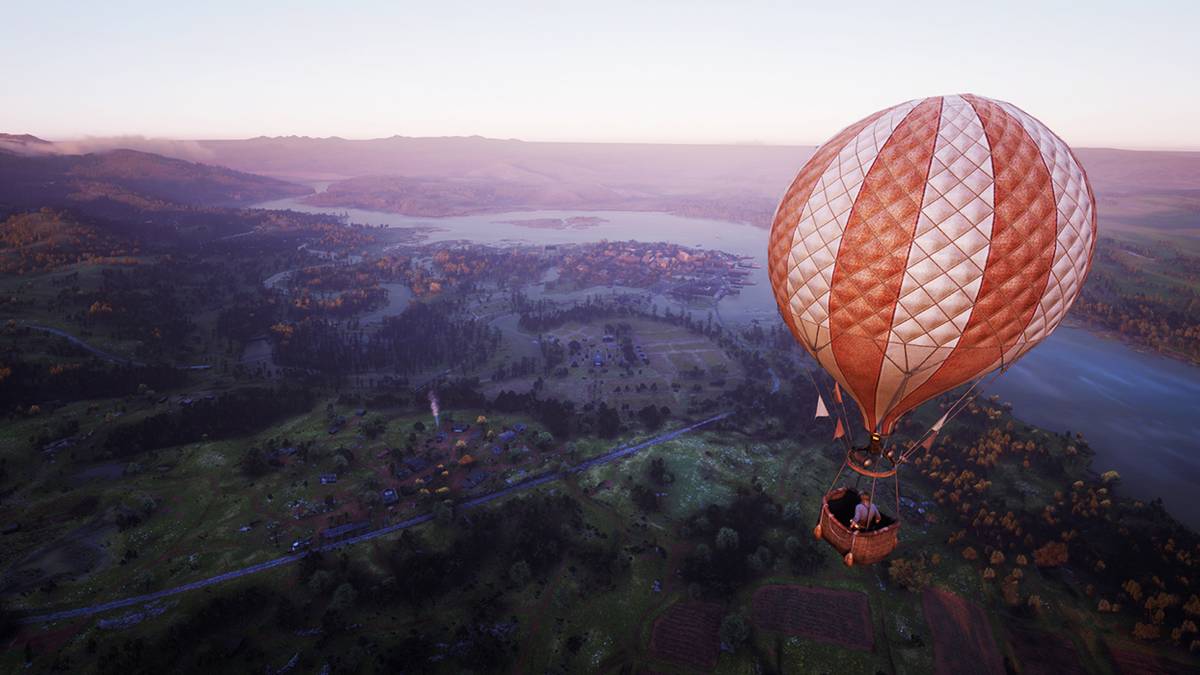 red dead redemption 2 hot-air balloon