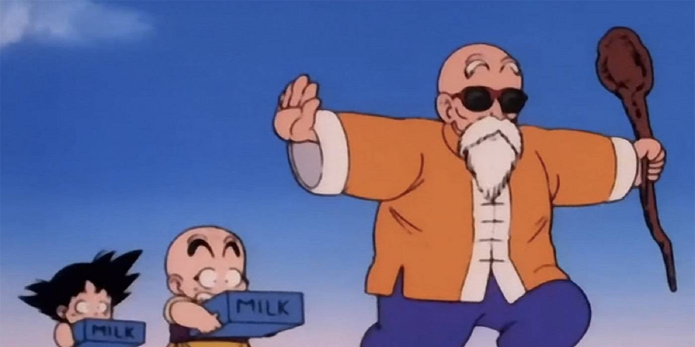 Goku krillin master roshi