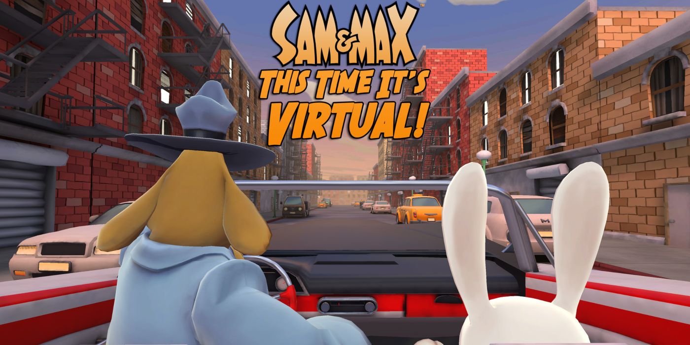 sma and max vr game title screen