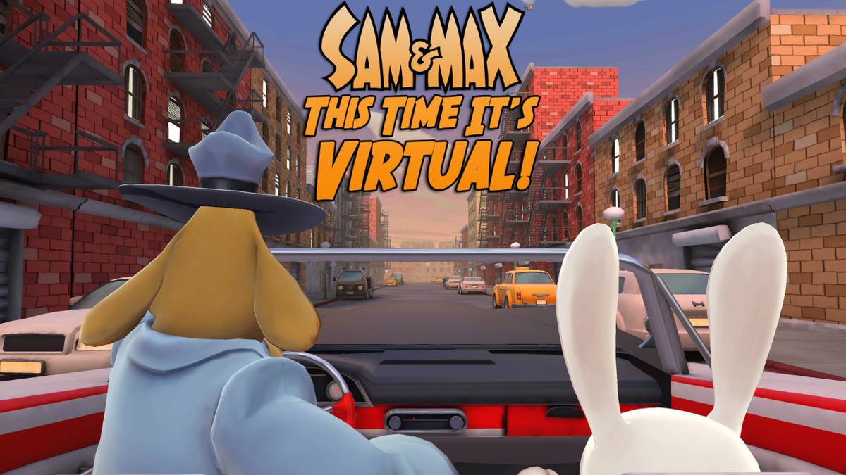 sma and max vr game title screen