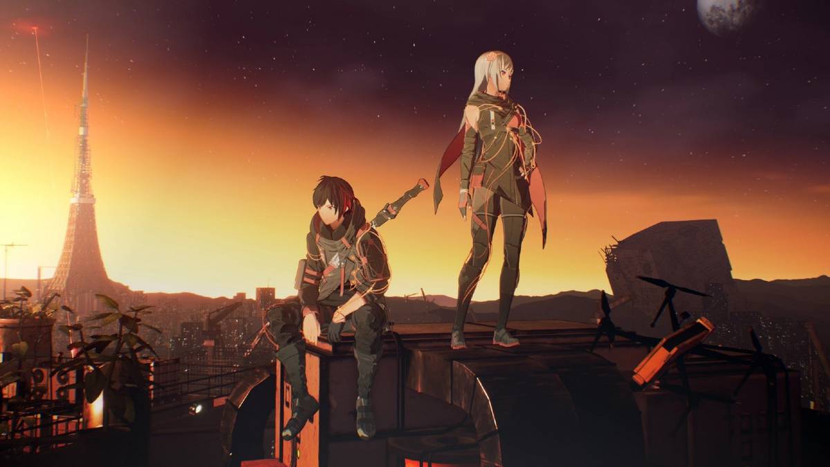 scarlet nexus title screen