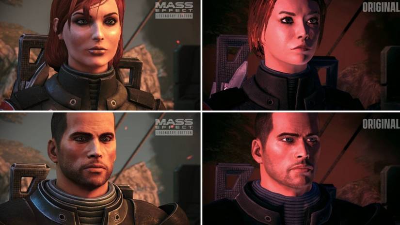 shepard comparisons legendary edition