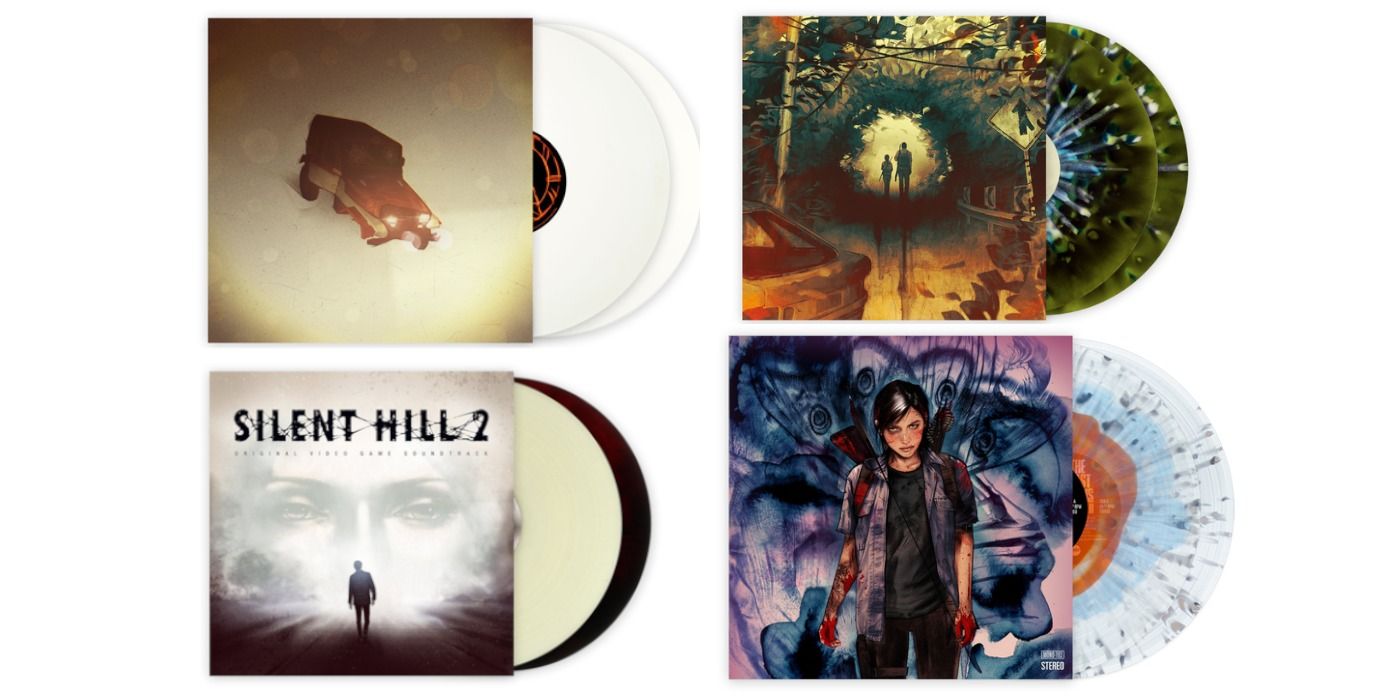 silent hill and last of us 1 2 vinlys records