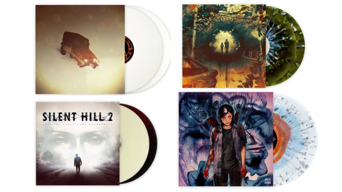 silent hill and last of us 1 2 vinlys records