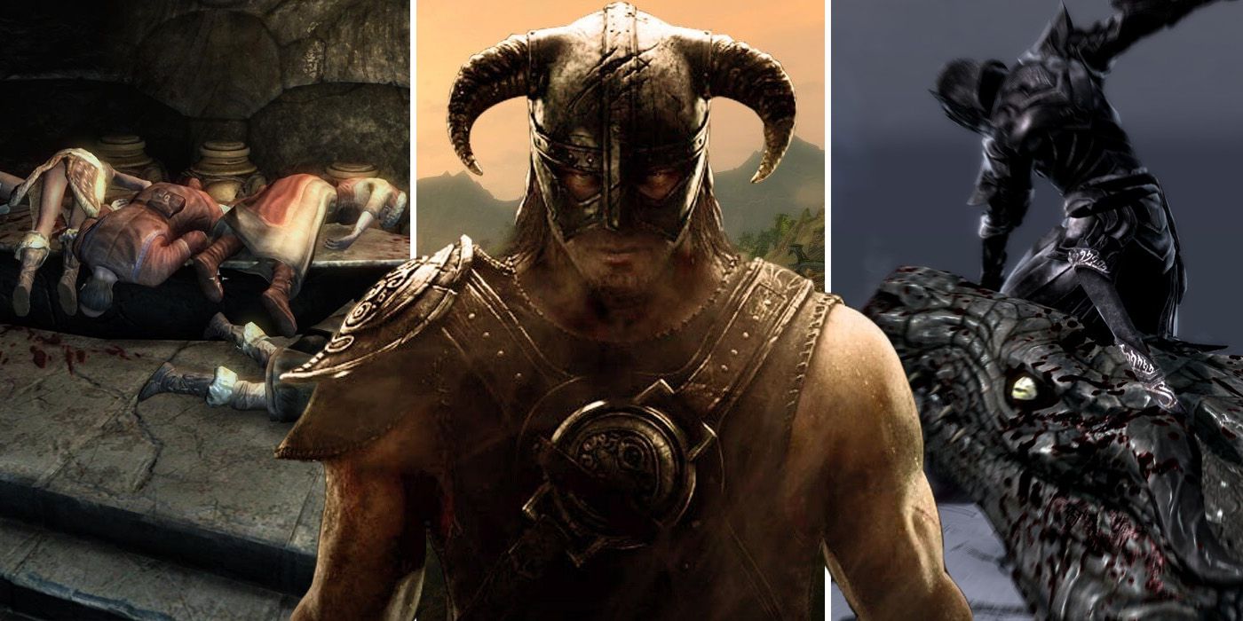 What if the last Dragonborn is the true villain in Skyrim?