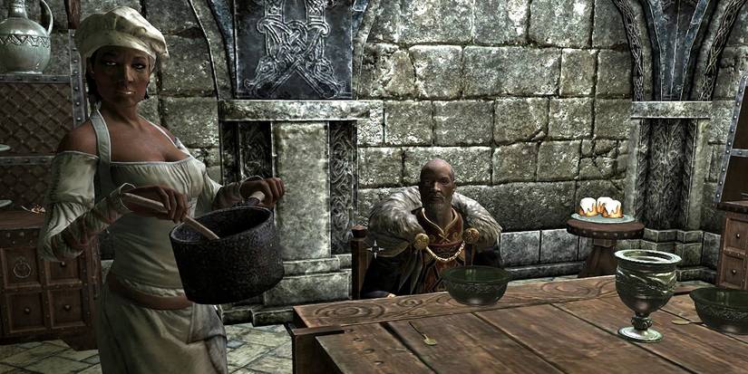 Emperor Titus Mede II in Skyrim