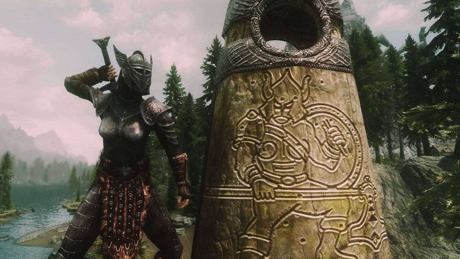Skyrim Warrior Stone
