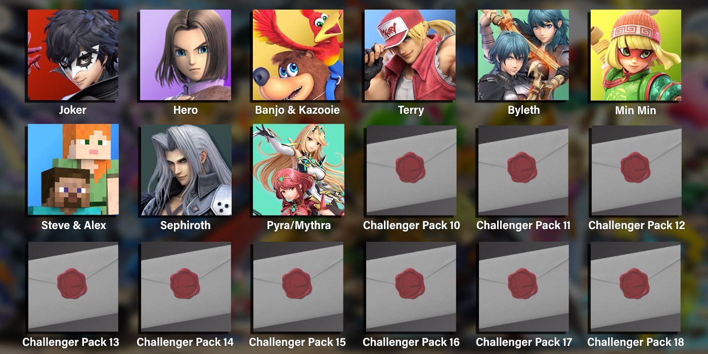 Smash Ultimate Third Fighters Pass