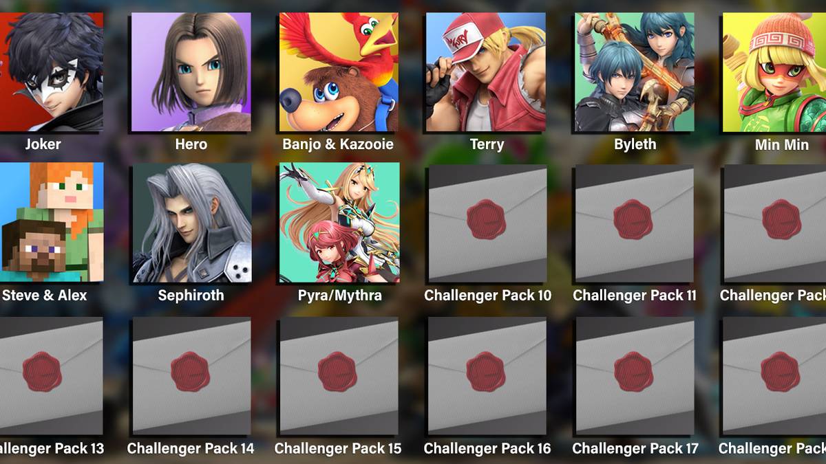 Smash Ultimate Third Fighters Pass