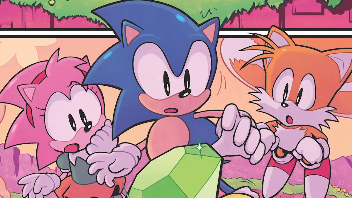 Sonic anniversary comic