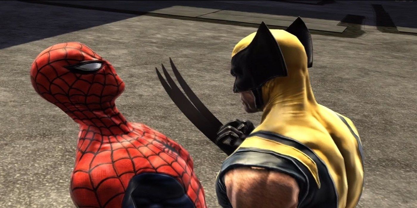 web of shadows spidey and wolverine
