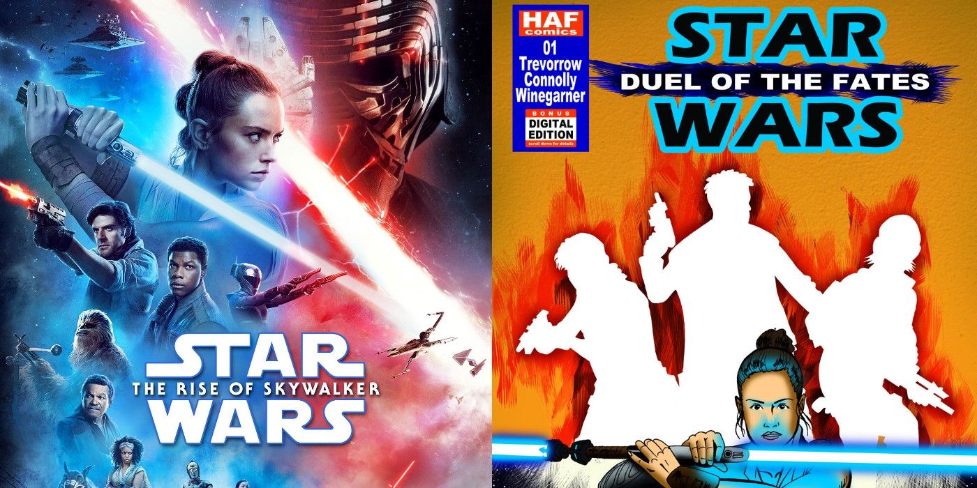 Star Wars Episode 9 IX The Rise of Skywalker Duel of the Fates Webcomic