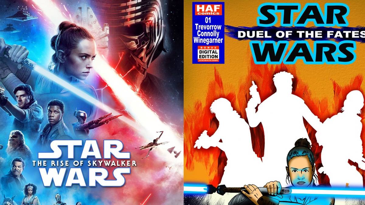 Star Wars Episode 9 IX The Rise of Skywalker Duel of the Fates Webcomic