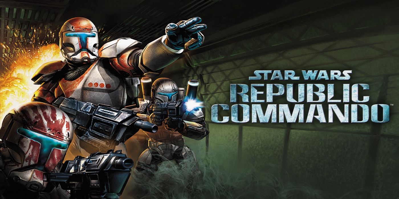 Republic Commando art and screenshot from the game