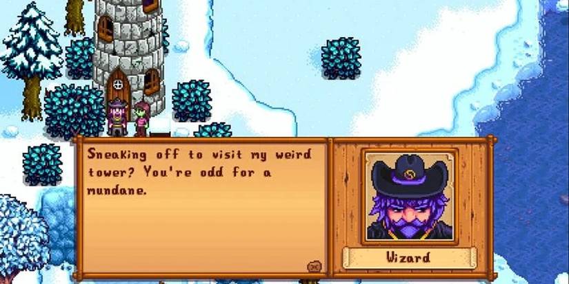 The Wizard during the Festival of Ice