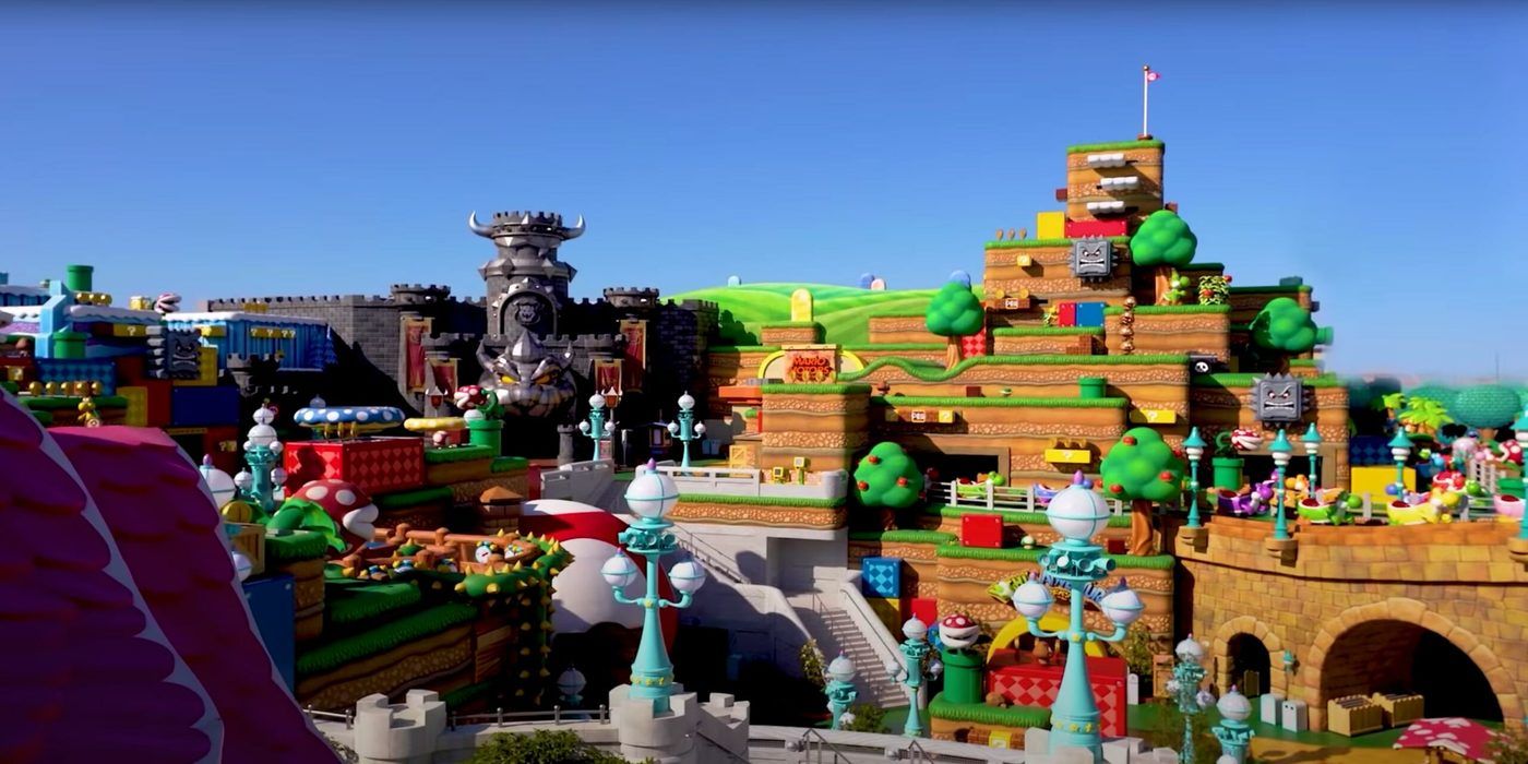 Super Nintendo World overview shot