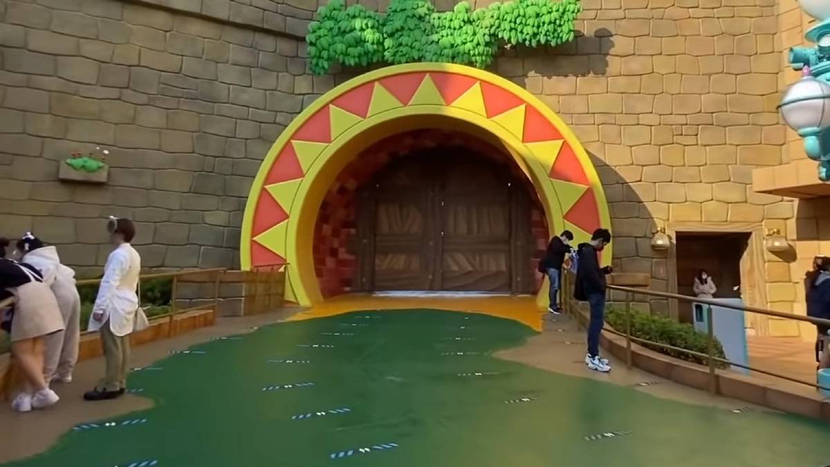 Super Nintendo Donkey Kong Tunnel