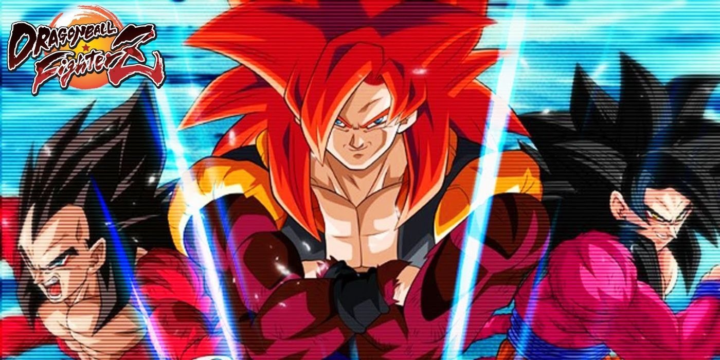 Gogeta SSJ4 em Dragon Ball FighterZ