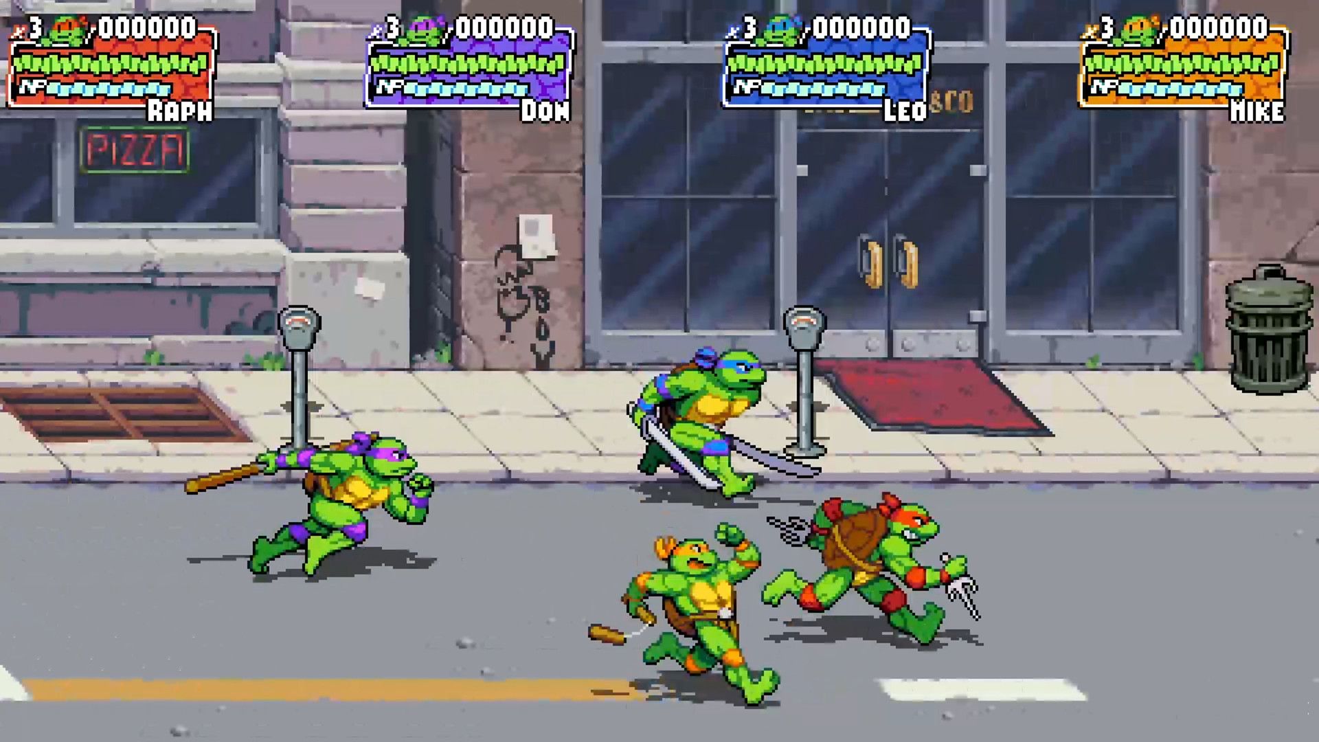 teenage-mutant-ninja-turtles-shredders-revenge-beat-em-up-four-turtles-gameplay