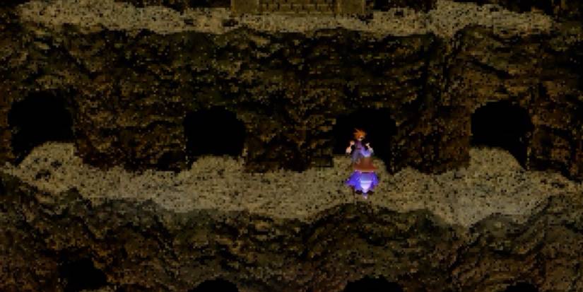 The door puzzle in The Temple of the Ancients (Final Fantasy VII)