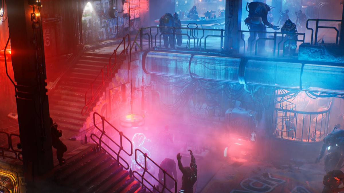 the ascent two-story bar