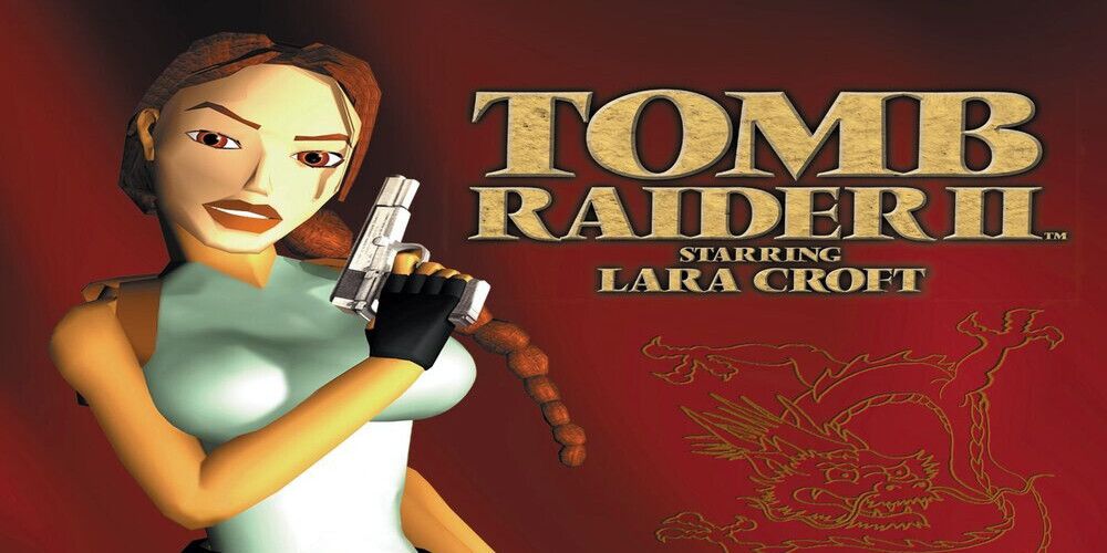 Tomb Raider 2 cover art of Lara