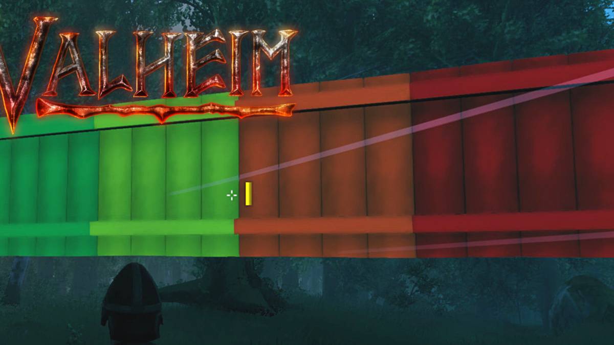 Structure building stability in Valheim