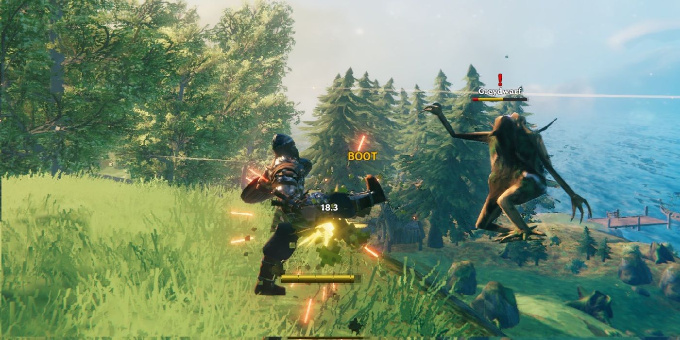 Valheim Mod Adds Lethal Kicks